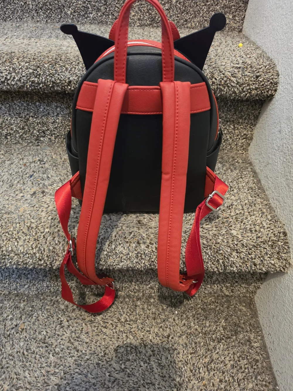 Loungefly Sanrio Kuromi Devil Mini Backpack 2022 HT Expo Exclusive